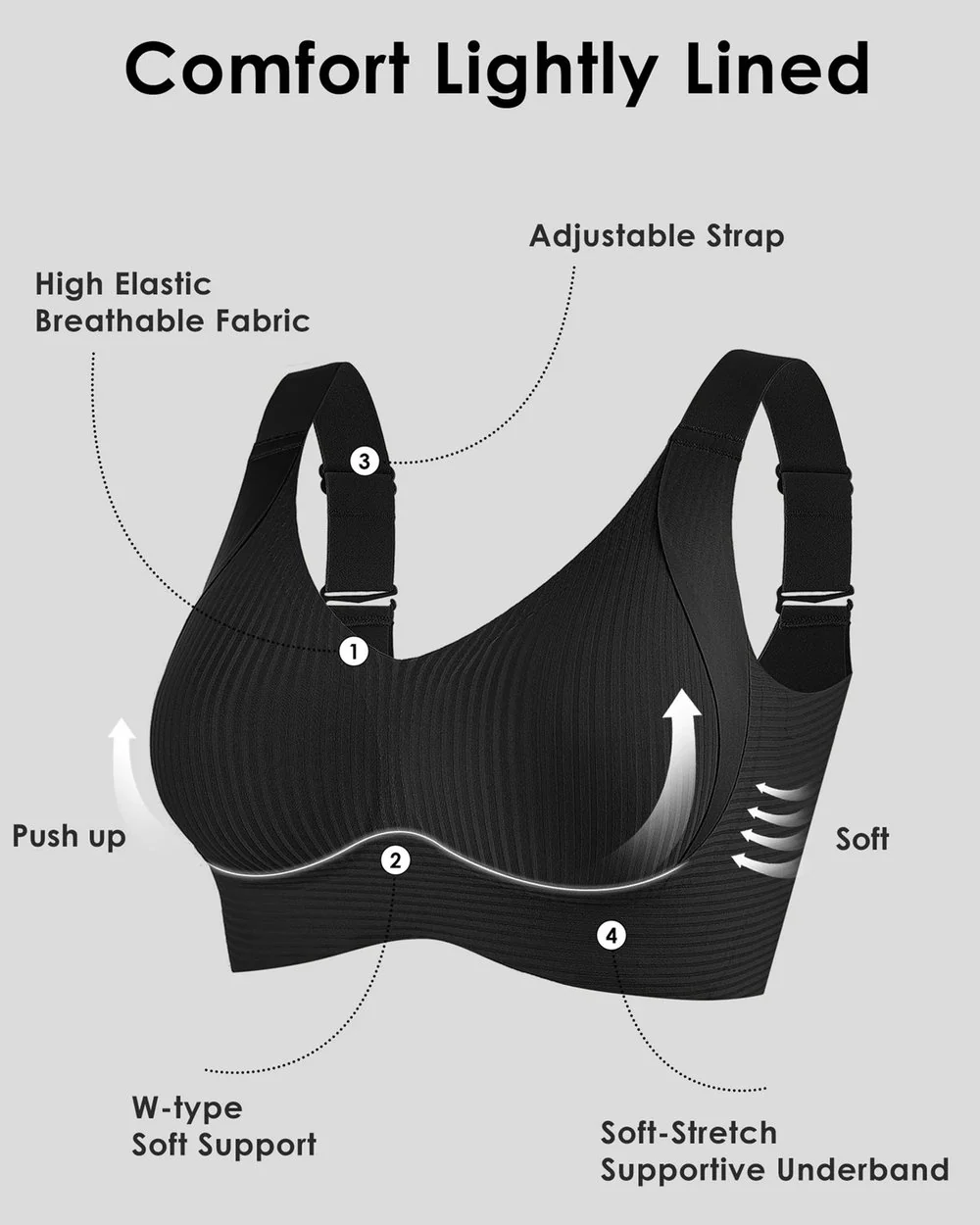 The LiftMatrix Bra - The Lift of a Wire, The Comfort of a Cloud - Buy 1 Get 3 - Image 12